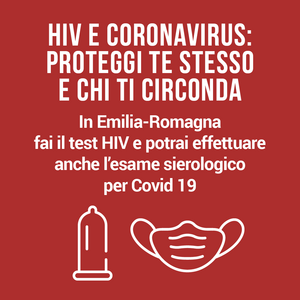 Test HIV e Test sierologico rapido per SARS-CoV-2 